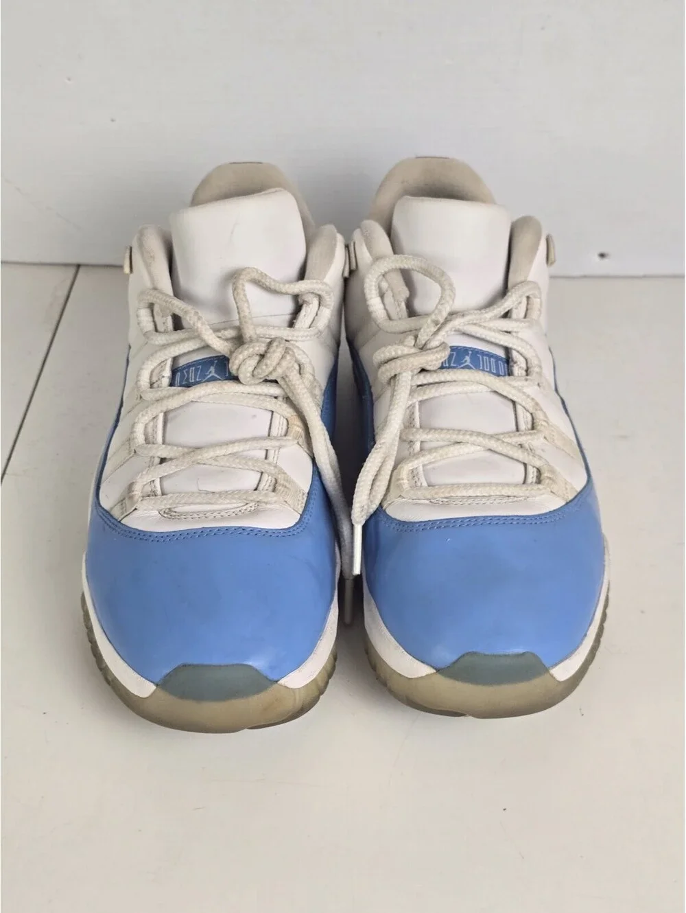 Air Jordan 11 Low University Blue White Men's Basketball Shoes Size 10.5 Used